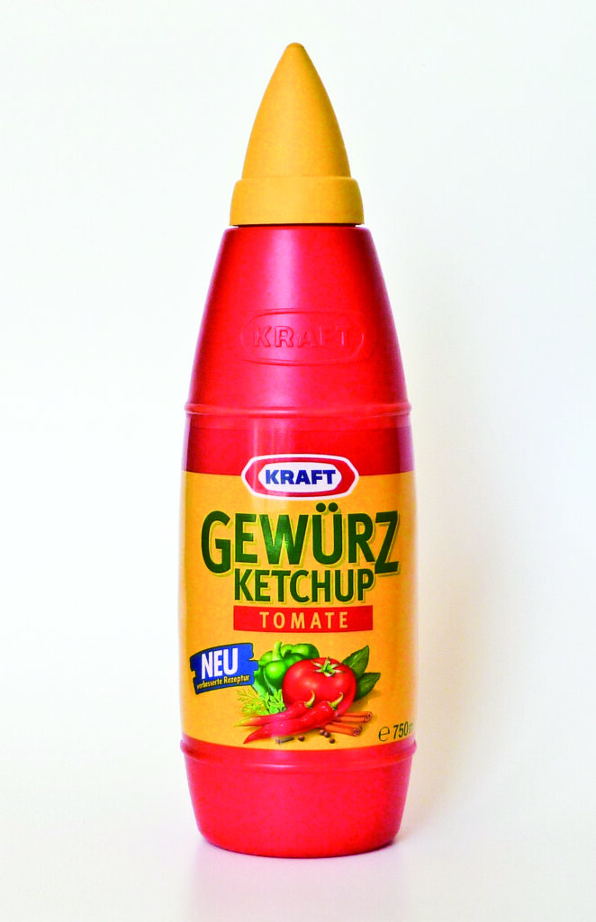 IONDESIGN Verpackungsdesign Kraft Ketchup Flasche