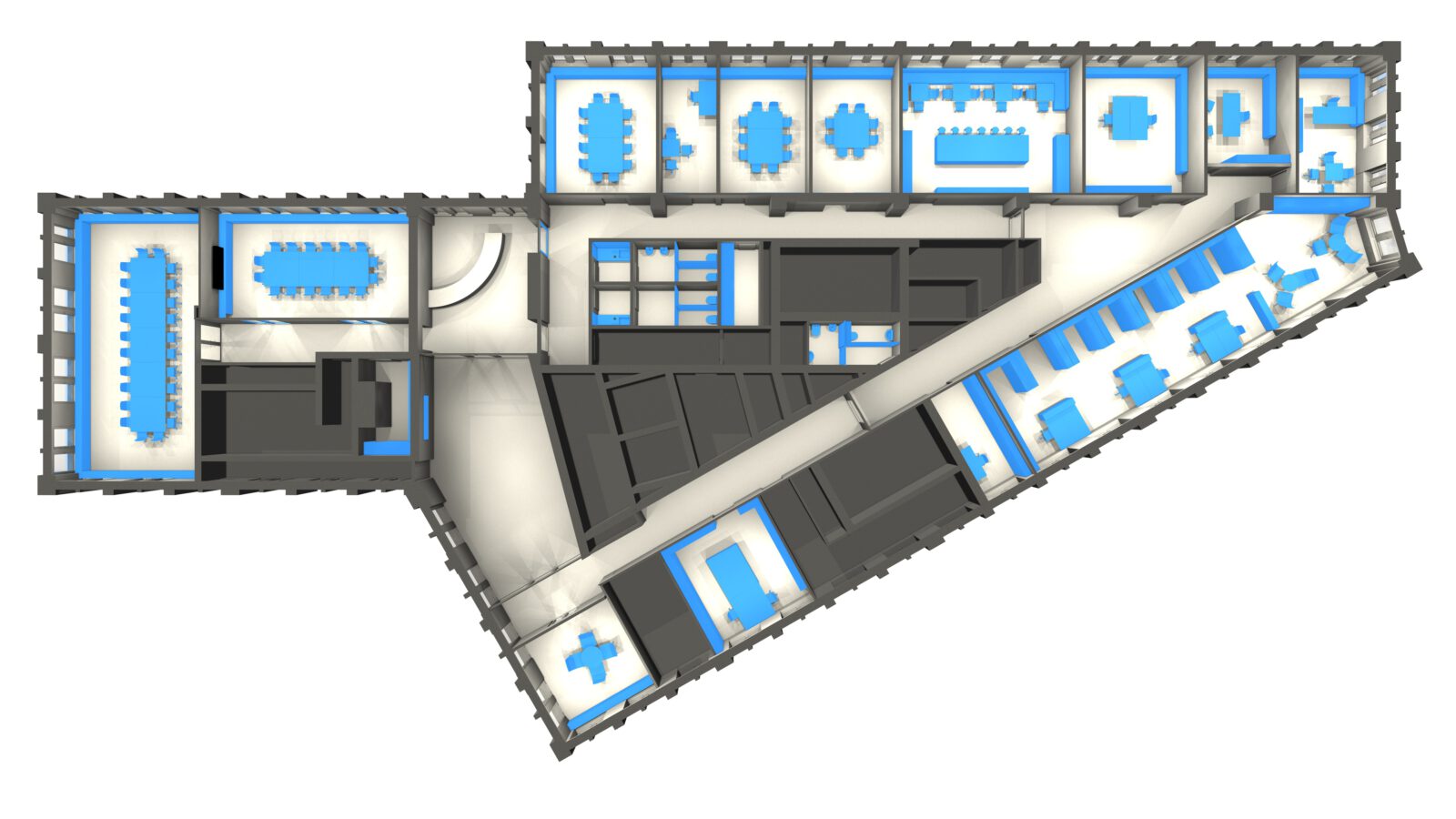 IONDESIGN law firm Morrison Foerster floor plan 3D