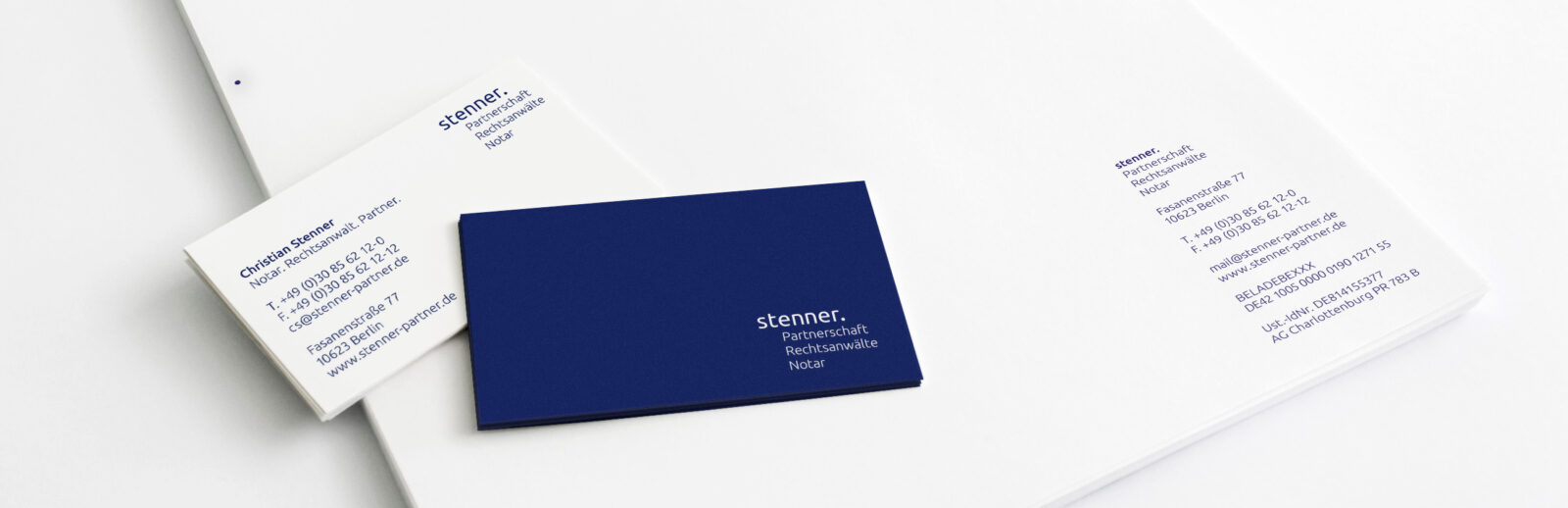 IONDESIGN Stenner Foto business stationery