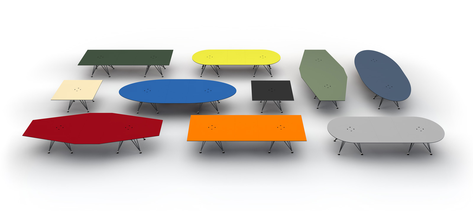 IONDESIGN TAKEOFF product design conference table system 